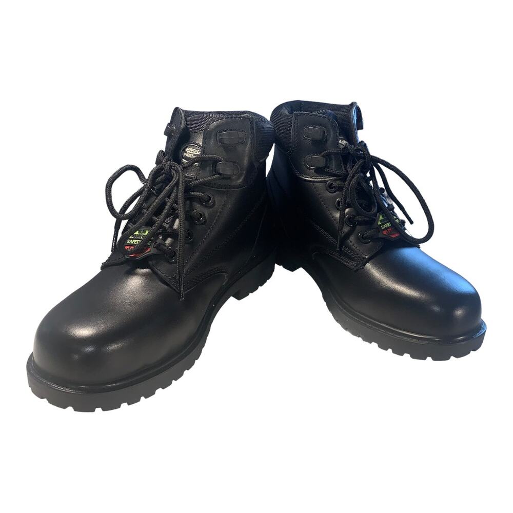 Laforst Men's Gunther Leather non-slip Composite Safety Toe Boots, size 8